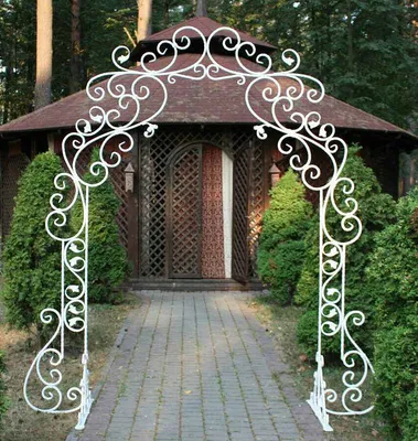 Садовые арки и перголы в Красноярске | Кованые изделия в Красноярске