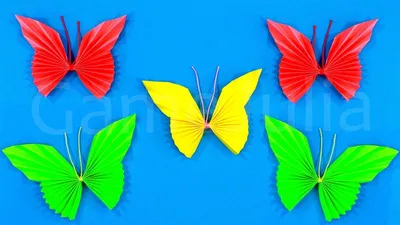 20 шт., декоративные двухслойные съемные бабочки для украшения сада |  AliExpress