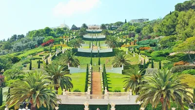 Бахайские сады Акко - The Bahá'í Gardens Akko (Acre)