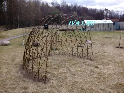 Беседки из ивы для вашего сада | Willow garden, Sensory garden, Garden  structures