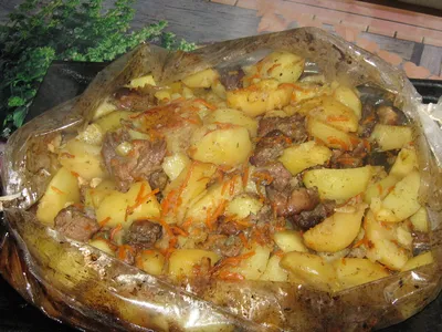 Вкусная картошка с грибами и мясом в мультиварке! Мультиварка рецепт  второго блюда #shorts - YouTube