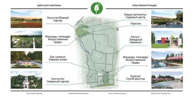 Реконструкция Главного ботанического сада - Ботанический сад Алматы  откроется 15 июня после реконструкции. С 15 по 21 июня будут организованы  экскурсии по обновленному саду, обучающие лекции и мастер-классы по  растениеводству. В эти