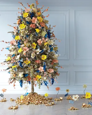 Как украсить елку на Новый год 2023: варианты и идеи красивых новогодних  украшений