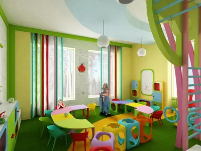 Дизайн интерьера помещений детского дошкольного учреждения | Архивизардъ  {$var_seo_tel +7 (910) 520-9111}