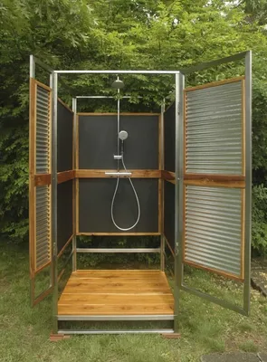 Летний душ для дачи: 75 идей и нюансы, о которых нужно помнить — Roomble.com