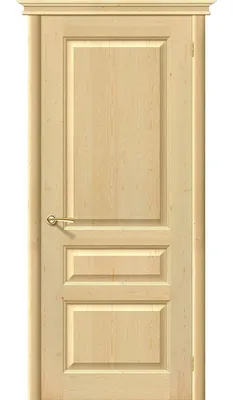 Купить деревянные неокрашенные двери из массива сосны недорого под  покраску, цена от производителя.
