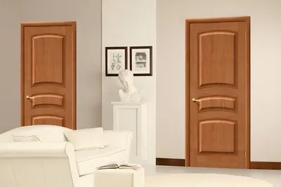 Двери из массива сосны – оригинальный элемент любого интерьера