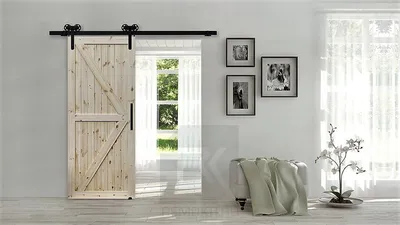 Деревянная дверь из массива сосны Порта 21 без отделки фабрики дверей Браво  купить в Перми