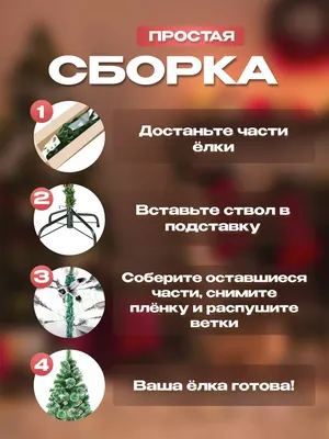 Новогодняя искусственная елка (сосна) с шишками - 240 см. купить с  доставкой по всей России, цена 4 290 ₽, -
