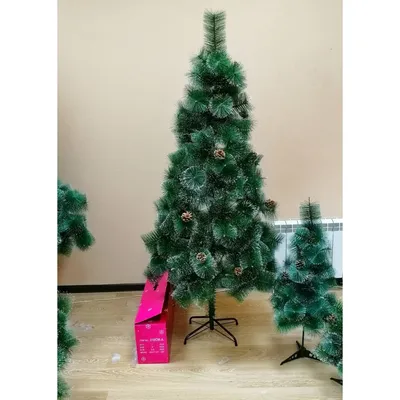 Искусственная елка сосна с инеем (размеры 60-240 см) купить по цене 570 ₽ в  интернет-магазине KazanExpress