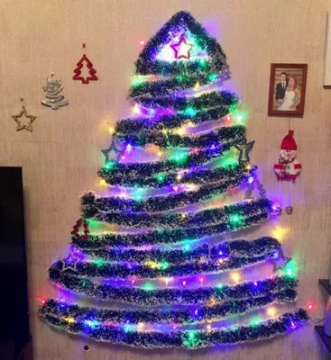 Рождественская елка на стене 3D Модель $29 - .unknown .max .fbx .obj .3ds  .c4d - Free3D