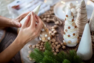 Новогодняя ёлка из ткани | Традиции, Особенности, Факты в фото и видео  материалах | МорозКО