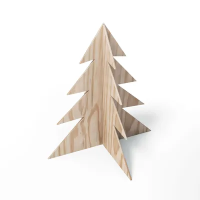 макет новогодней елки из фанеры | Дзен