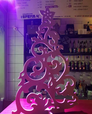 Новогодняя елка своими руками из фанеры - YouTube