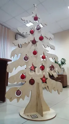 Макет Новогодняя елка из фанеры - LaserCut models