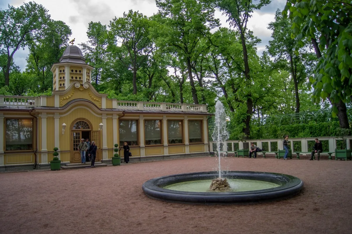 Летний сад в Петровскую эпоху