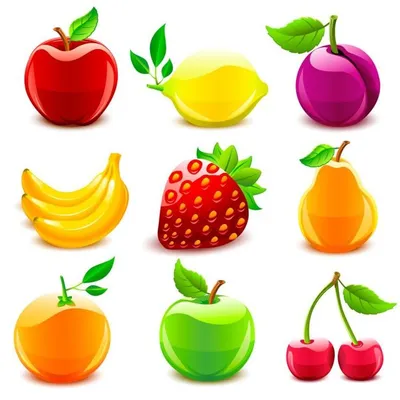 Овощи, фрукты и ягоды для детей. - YouTube