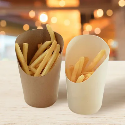 Упаковка картошки в Макдоналдс) | Пикабу