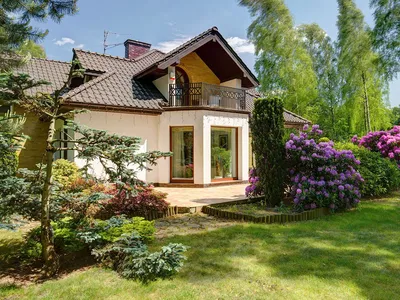 Красивый загородный дом с садом (45 фото) » НА ДАЧЕ ФОТО