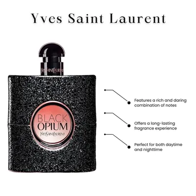 Yves Saint Laurent Black Opium For Women Eau De Parfum 30ml