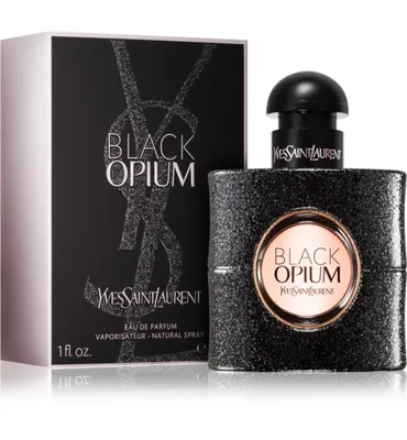 Black Opium By Yves Saint Laurent Eau De Parfum Spray Women 1.6OZ AND BODY  LOTION 1.6OZ TRAVEL EDITION - Hollywood Style Perfumes