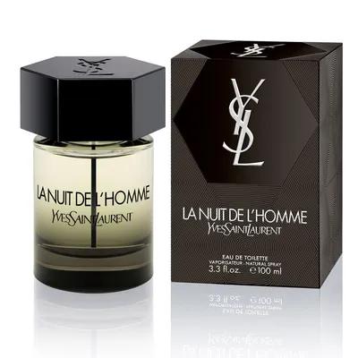 Туалетная вода YVES SAINT LAURENT LA NUIT DE L'HOMME купить в  интернет-магазине, цена YVES SAINT LAURENT LA NUIT DE L'HOMME в каталоге  оригинального парфюма Pompadoo.ru