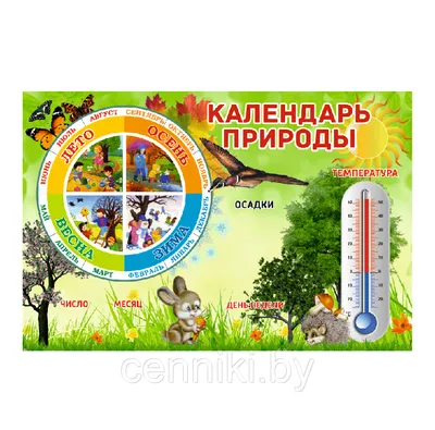 Календарь природы\" для детского сада (ID#355689412), цена: 325 ₴, купить на  Prom.ua