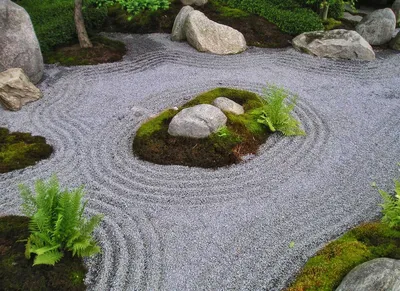 Как сделать японский сад камней у себя на даче 🏯 | Школа садовода | Дзен