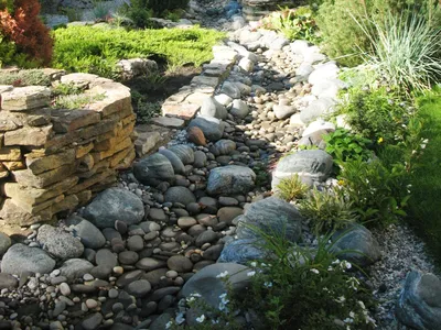 Природный камень в оформлении садовых участков | Проекты садов | Журнал  «Дом и сад»