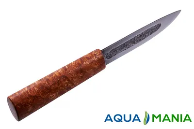 Нож якутский (65Г, кап березы, 11 см клинок) – SakhaBult