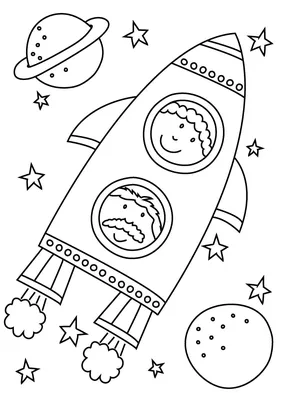День космонавтики рисунок / Как нарисовать космос - YouTube