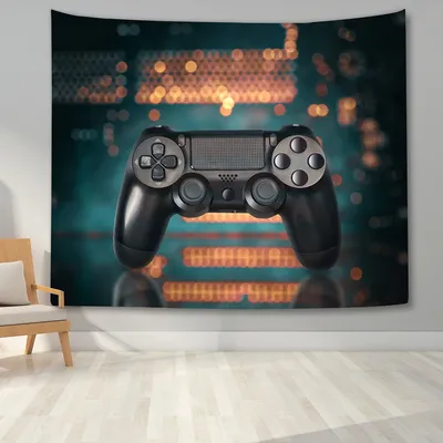 Игровой гобелен игровую тематику Декор классный гобелен видео Gamer геймпад  Wall Art висит Спальня эстетические забавная гобелены | AliExpress