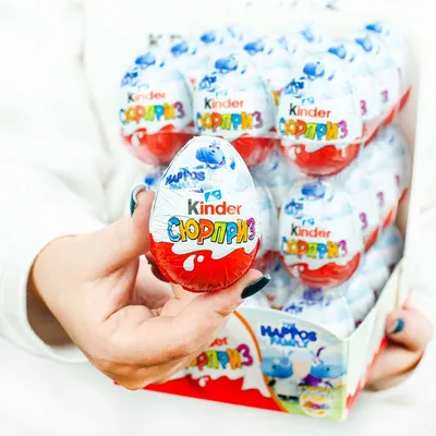 Шоколадное яйцо \"Kinder Сюрприз\" 1 шт. купить в Краснодаре с доставкой