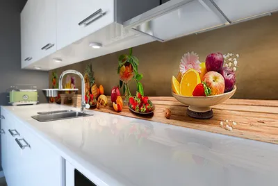 Свежие фрукты на таблице в кухне Стоковое Изображение - изображение  насчитывающей плодоовощи, здорово: 36235969