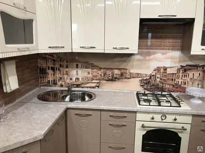 Albico кухонный фартук Венеция FM-028 размер панели 2800 мм ширина 610,  цена в Перми от компании Albico кухонные фартуки