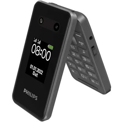 Мобильный телефон Philips Xenium E2602 Dark Grey - отзывы покупателей на  маркетплейсе Мегамаркет | Артикул: 600010909546