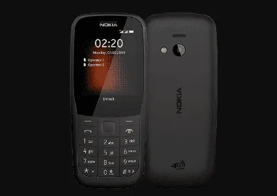 Корпус Nokia 220 (черный)(без середины) (ID#1912481876), цена: 149 ₴,  купить на Prom.ua