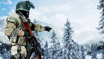 Обои для рабочего стола Battlefield 4 АК 47 солдат компьютерная игра