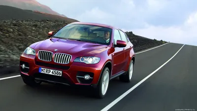 Скачать обои внедорожник BMW X6 (E71) на рабочий стол из раздела картинок  БМВ