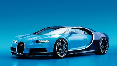 Обои на рабочий стол Bugatti Veyron / Бугатти Вейрон стоит на дороге, обои  для рабочего стола, скачать обои, обои бесплатно