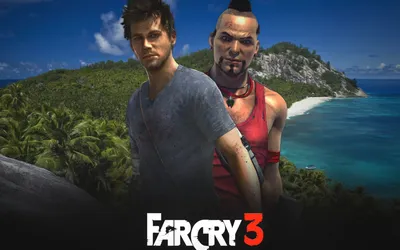 Обои оружие, мужчины, Игра, арт, far cry 3 на рабочий стол