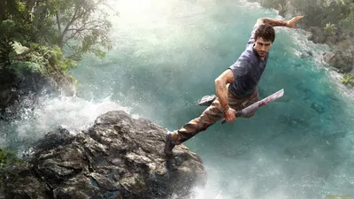 Игровой персонаж из игры far cry 3 - обои на рабочий стол