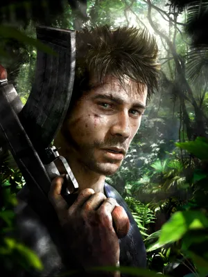 Скачать обои art, арт, ваас, far cry 3, vaas, раздел игры в разрешении  2474x1785