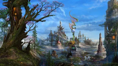 Wallpaper Fantasy Fantastic world 1920x1080