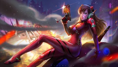 Video Game Overwatch HD Wallpaper by Rena Illusion