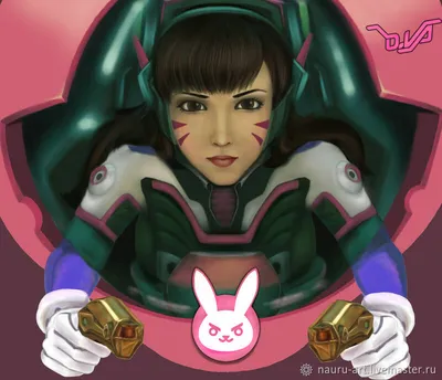 D'va Overwatch (обои для рабочего стола) в интернет-магазине на Ярмарке  Мастеров | Игры, Москва - доставка по России. Товар продан.