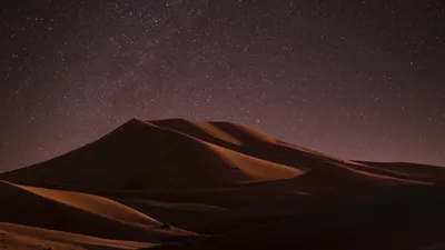Обои пустыня, ночь, долина, раздел Природа, размер 1920х1080 full HD -  скачать бесплатно картинку на рабочий стол и телефон