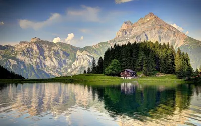Обои швейцария, горы, альпы, дорога, лето картинки на рабочий стол, фото  скачать бесплатно