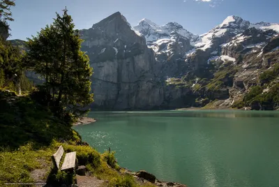 Обои на рабочий стол Горнолыжный курорт среди гор Церматт / Zermatt,  Швейцария / Switzerland, обои для рабочего стола, скачать обои, обои  бесплатно