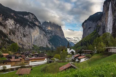 Швейцария, Природа, Горы: эстетичные картинка на телефон | Лучшие  Бесплатные изображения